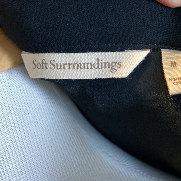 Soft Surroundings Nyssa Tank ruffle detail Size Medium elevated basic capsule - Picture 13 of 15